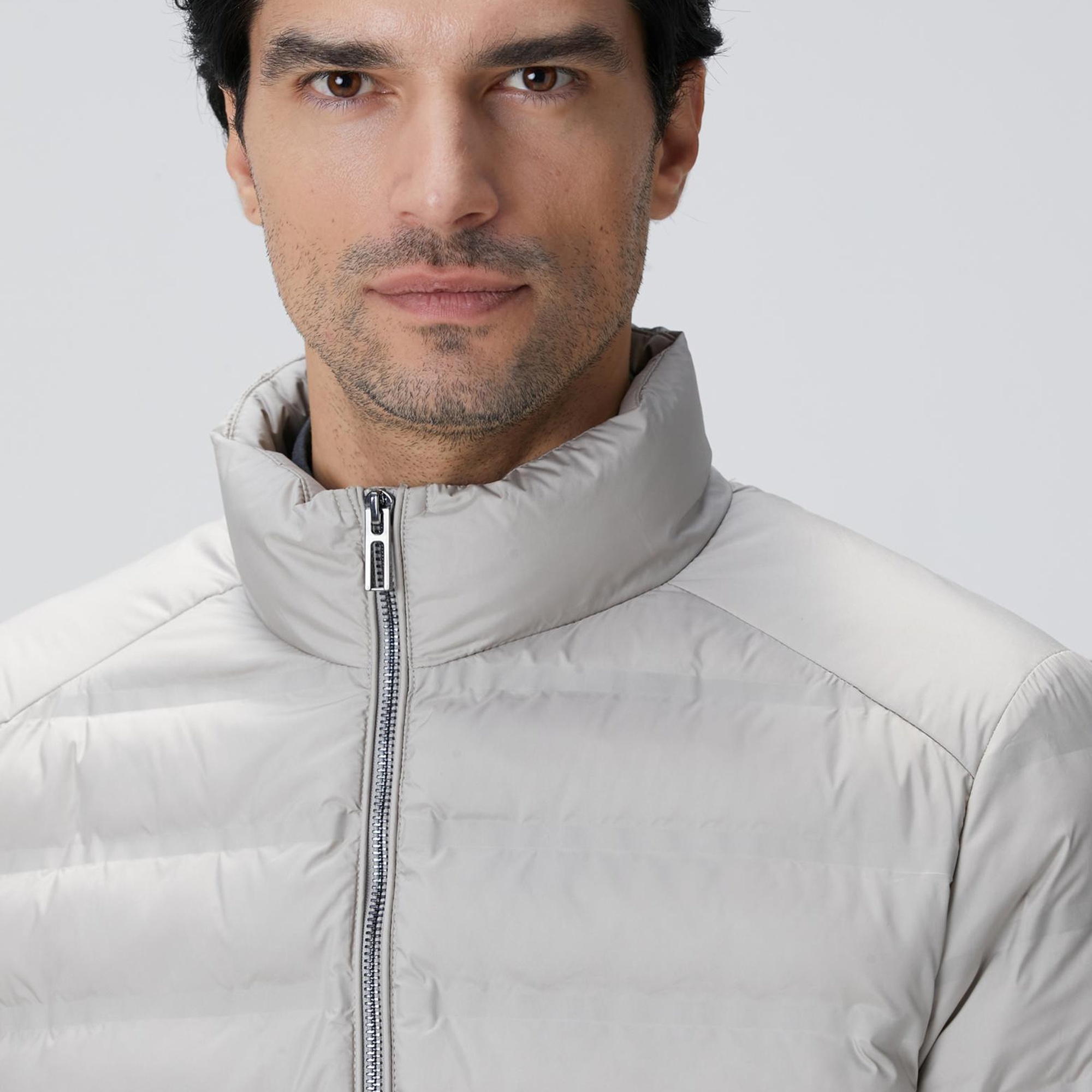 Network Erkek Taş Puffer Mont