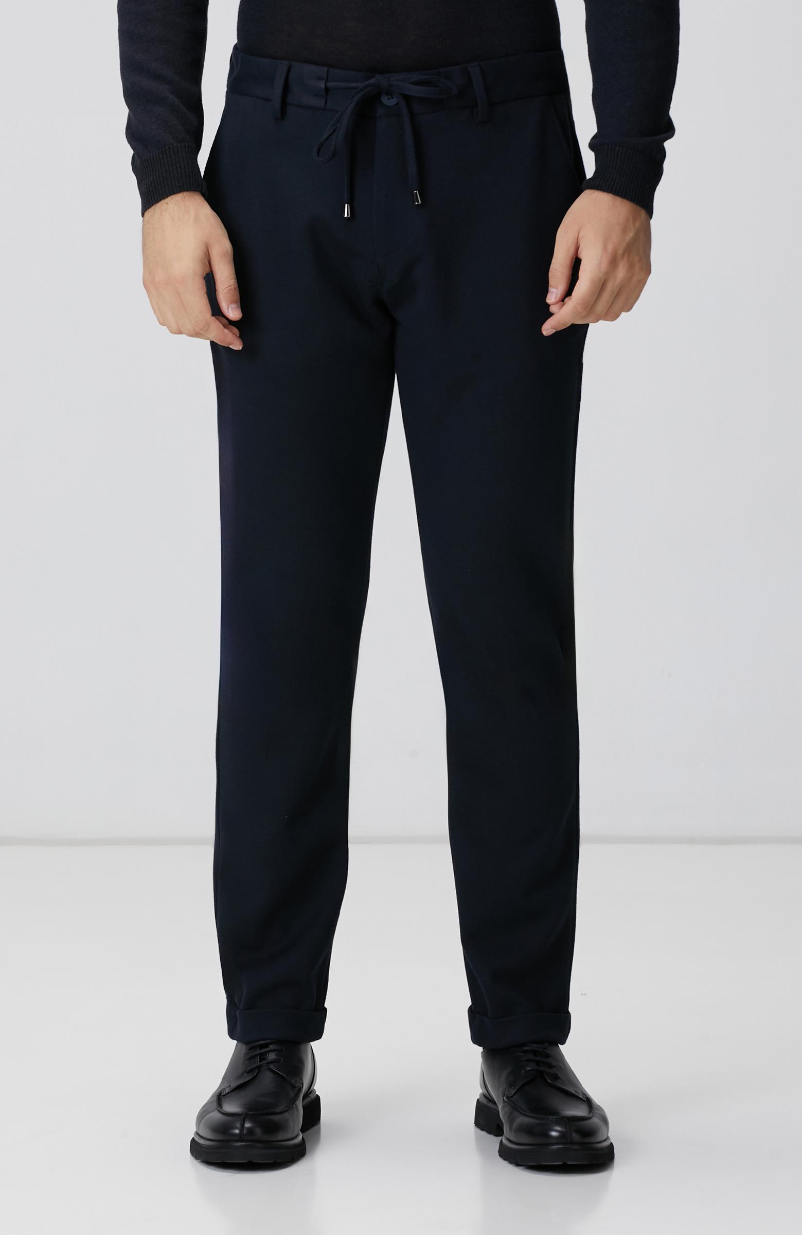 Network Erkek Lacivert Örme Pantolon