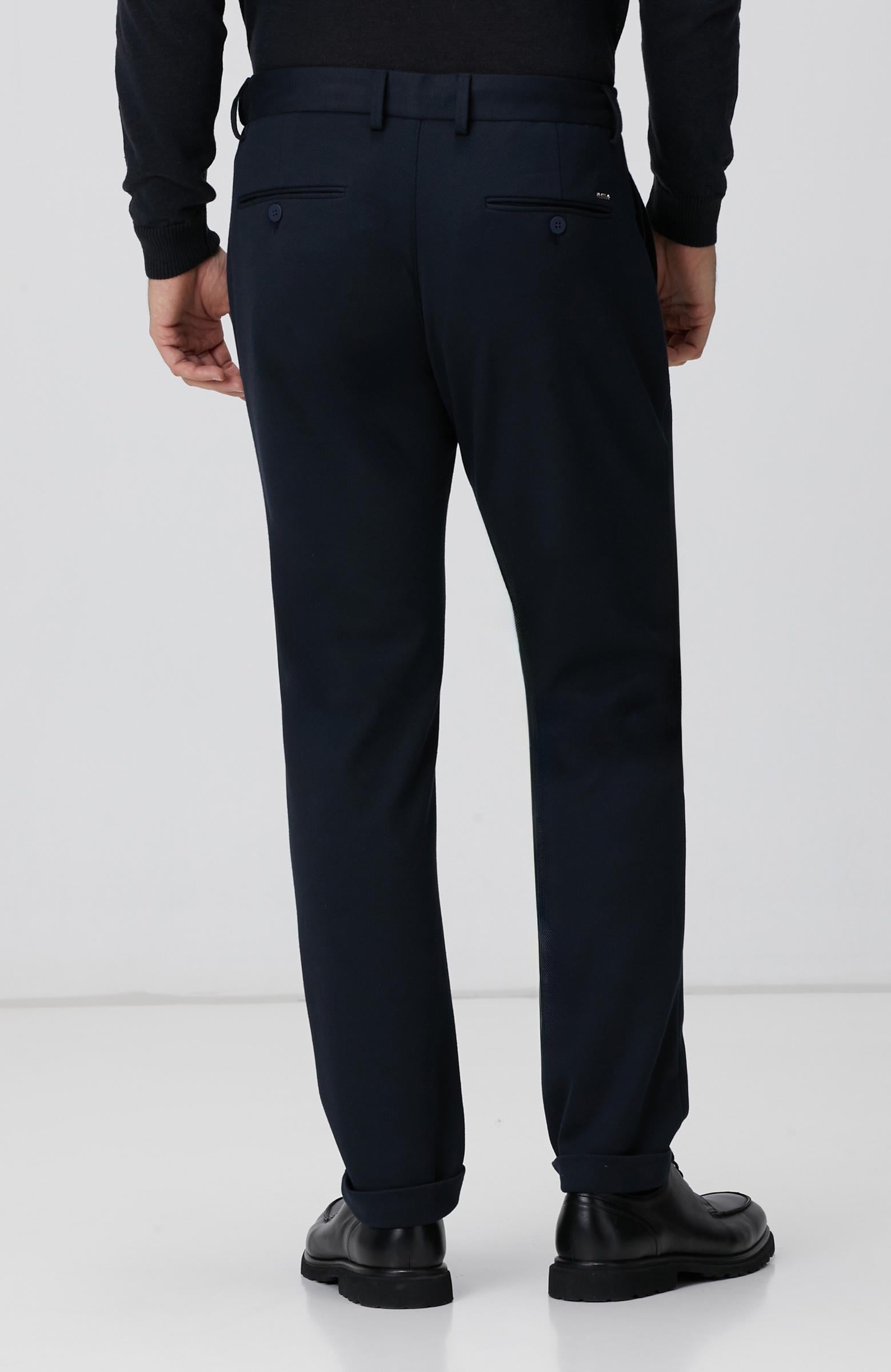  Network Erkek Lacivert Örme Pantolon