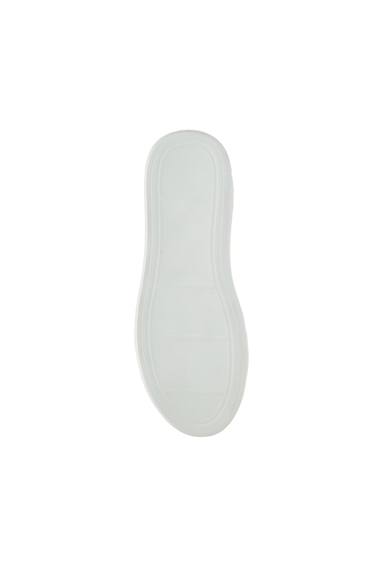 Network Kadın Beyaz Deri Bağcıklı Sneaker