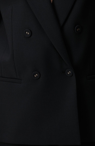  Network Kadın Siyah Yün Karışımlı Ceket