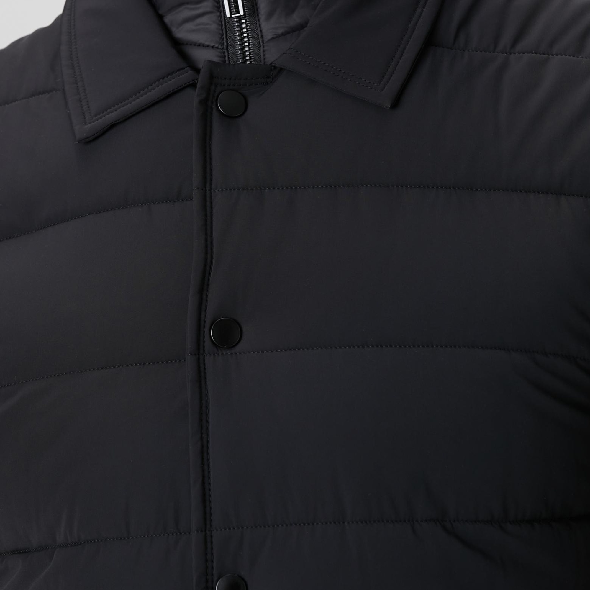 Network Erkek Siyah Puffer Coat Ceket