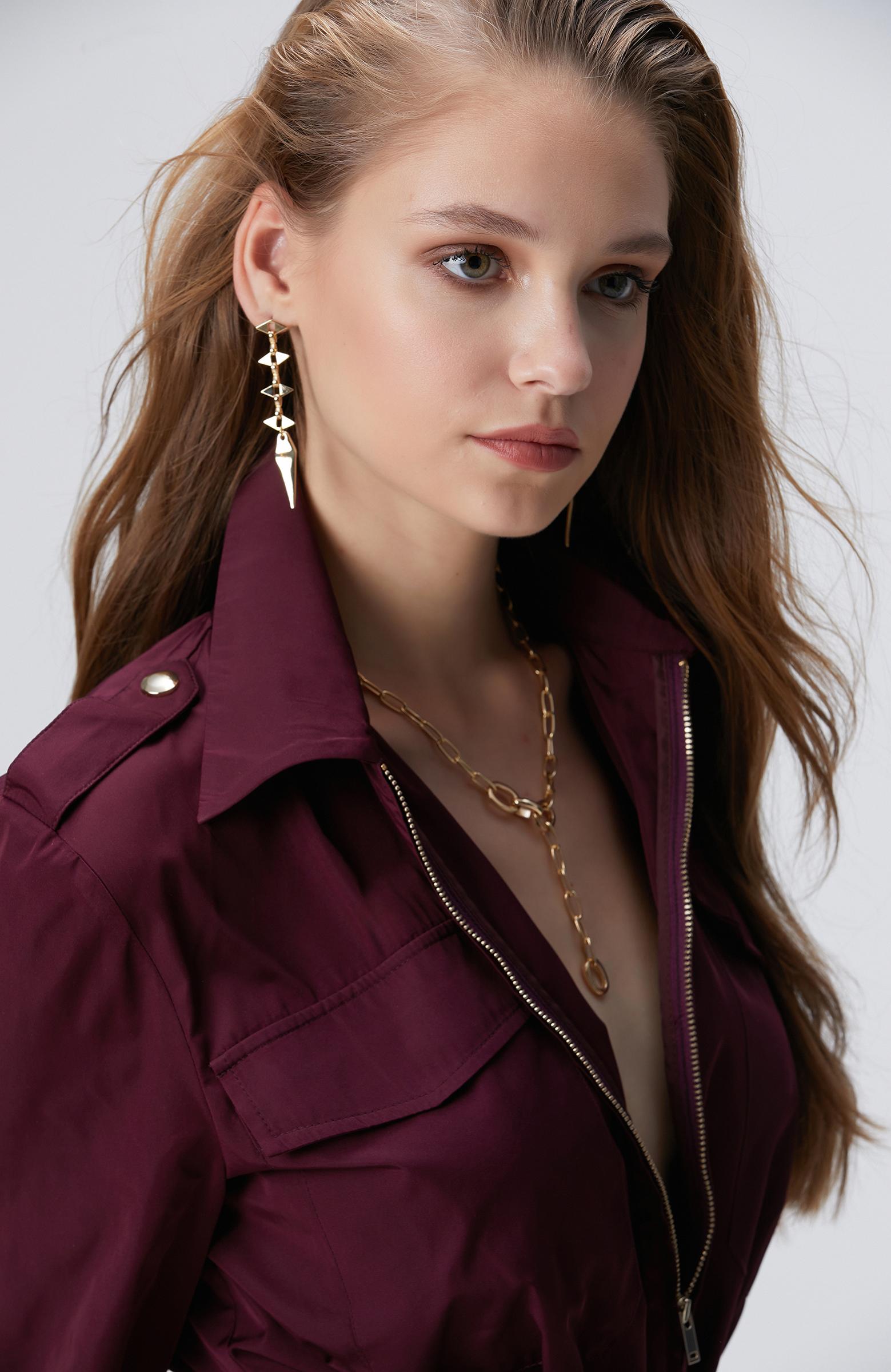  Network Kadın Gold Sallantı Küpe