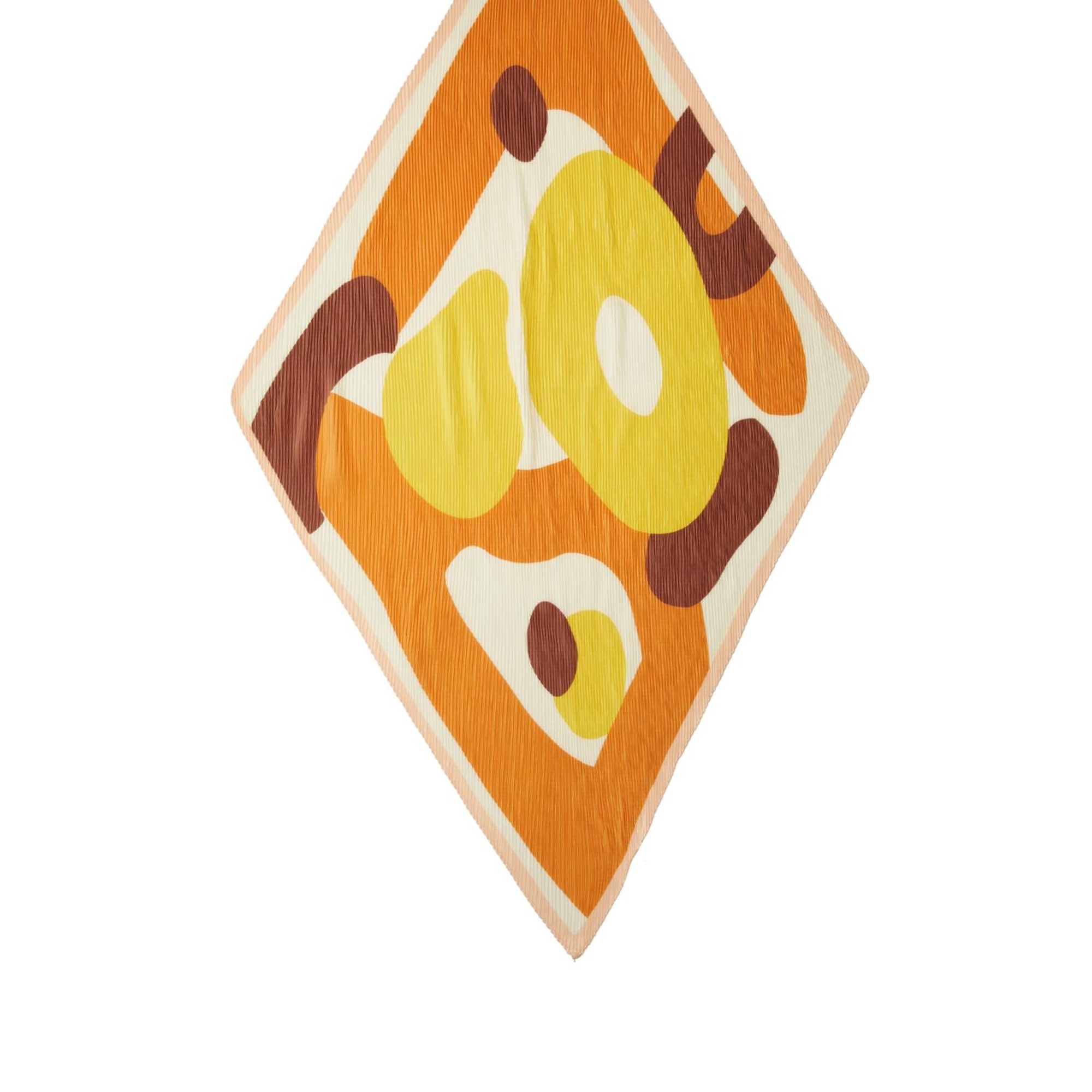 Network Kadın Renkli Pliseli Fular