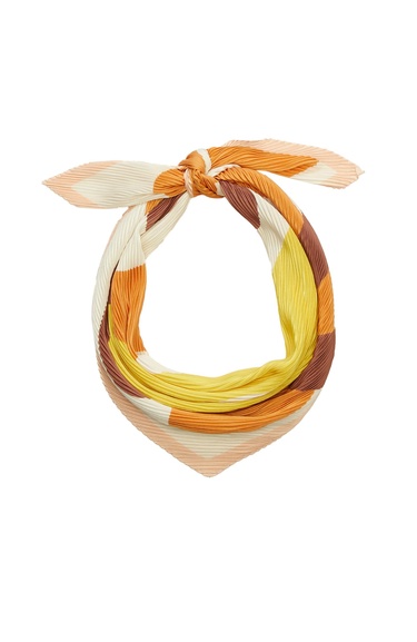  Network Kadın Renkli Pliseli Fular