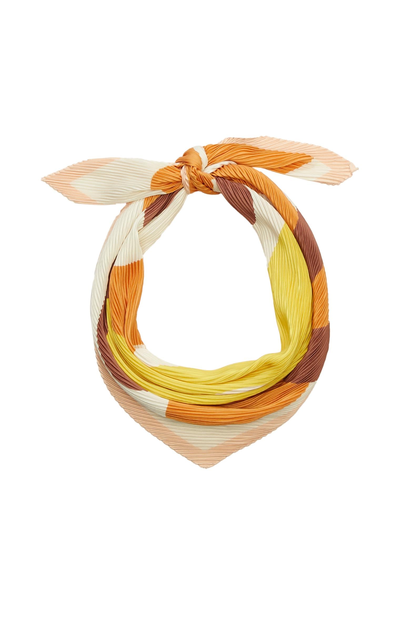  Network Kadın Renkli Pliseli Fular