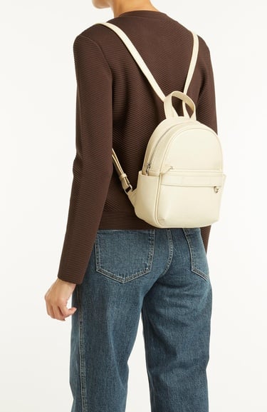  Divarese Kadın Bej Sırt Çantası