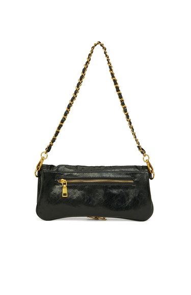  Divarese Kadın Siyah Suni Deri Clutch