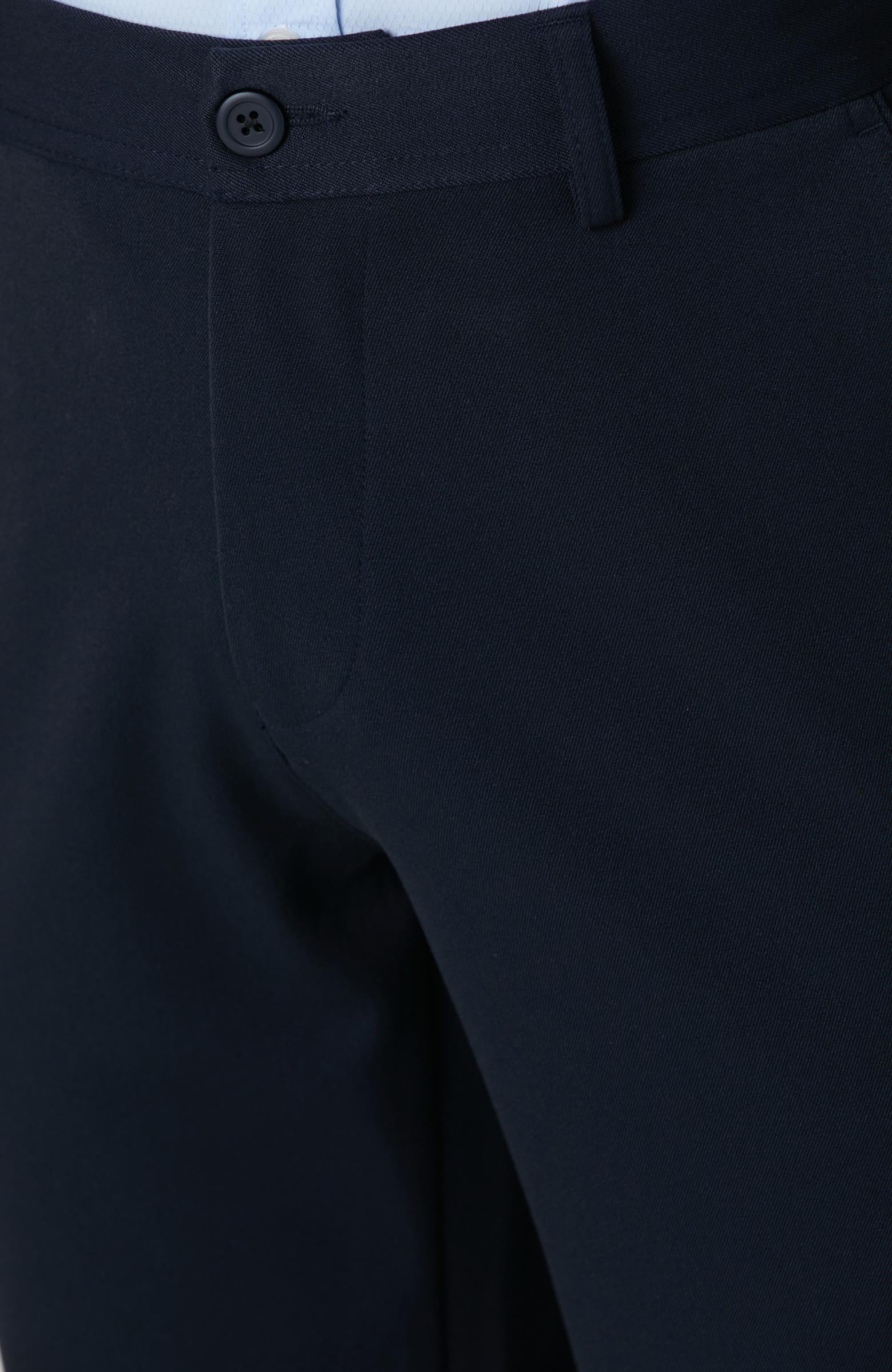 Network Erkek Lacivert Diyagonal Desenli Pantolon