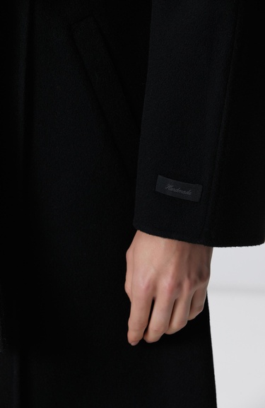  Network Kadın Limited Siyah Yün Karışımlı Manto