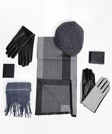  YARGICI Çizgili Maskülen Şal