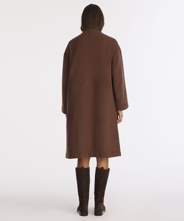  YARGICI Geniş Şal Yaka Uzun Kol Palto