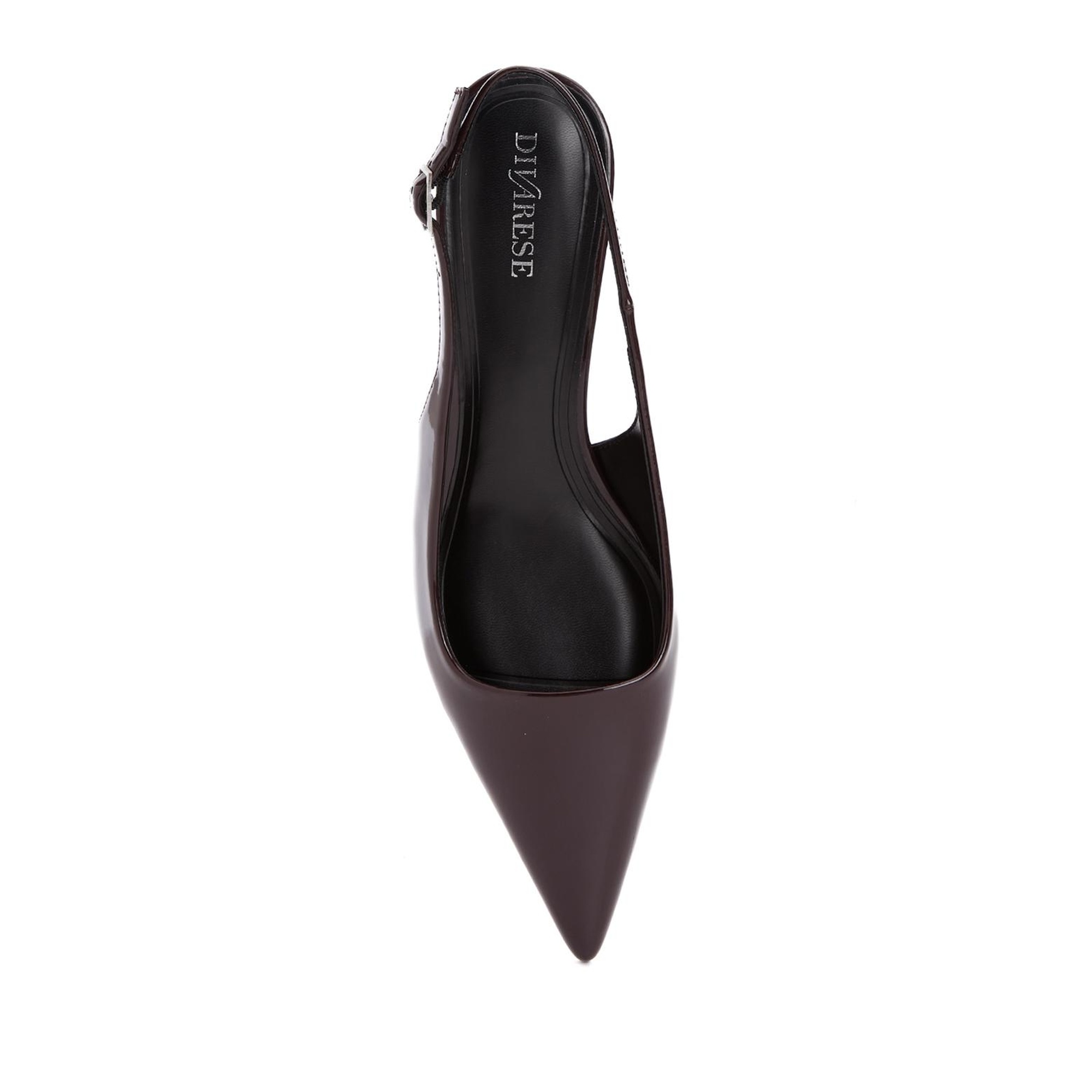 Divarese Kadın Bordo Bantlı Topuklu Sandalet