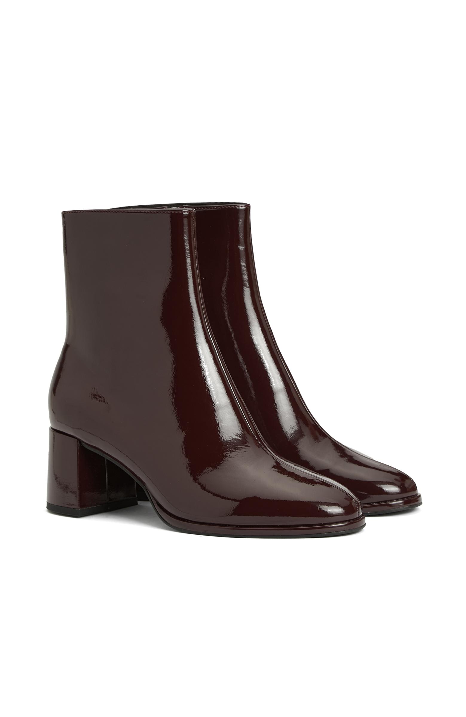  Divarese Kadın Bordo Parlak Bot