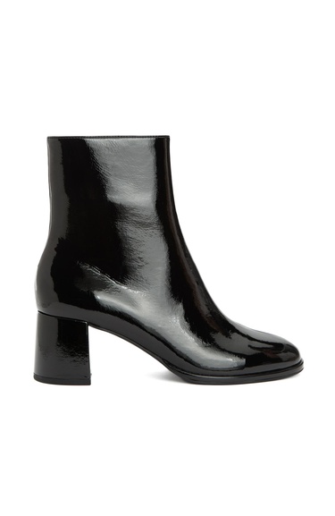  Divarese Kadın Siyah Parlak Bot