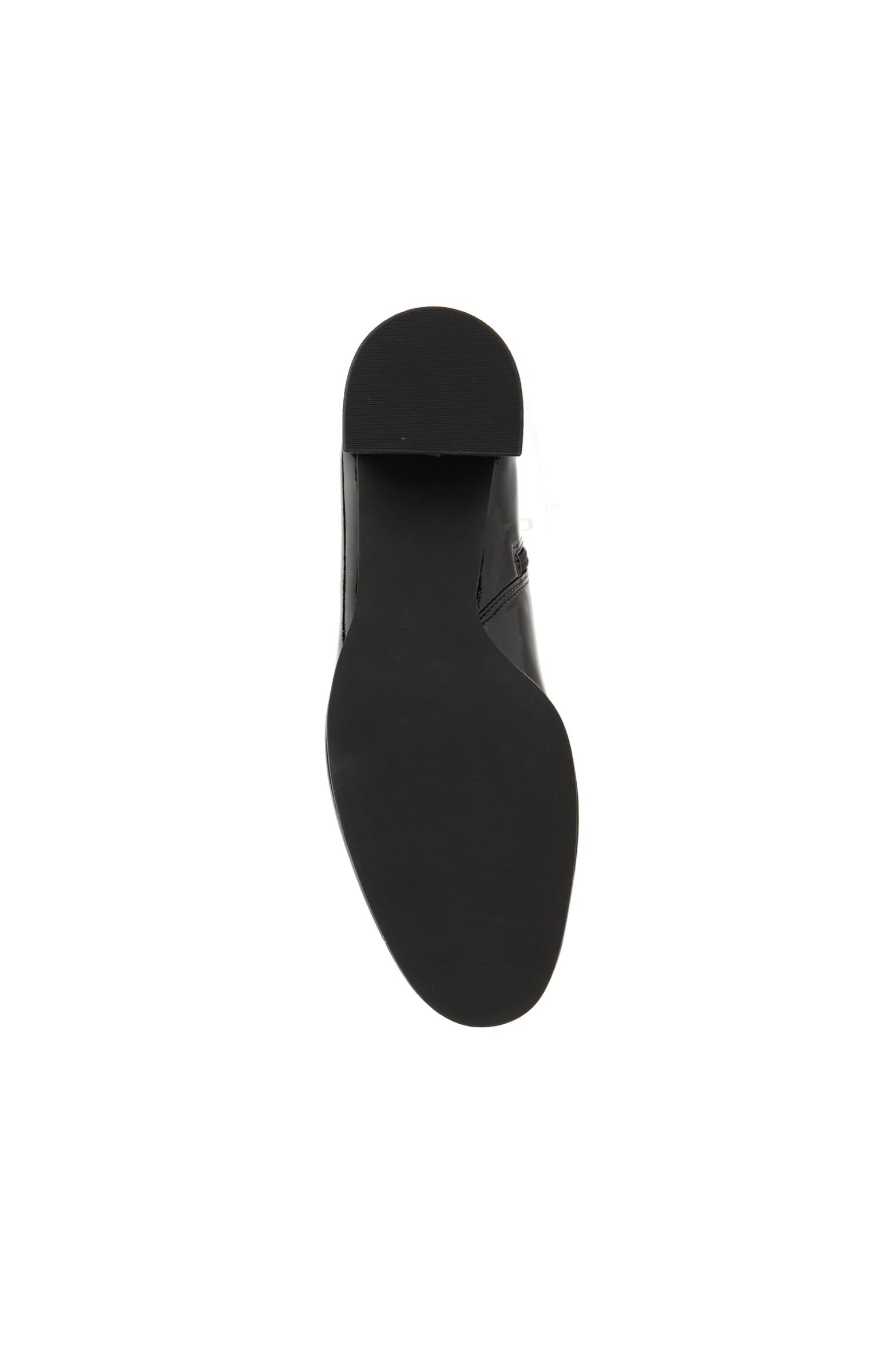  Divarese Kadın Siyah Parlak Bot