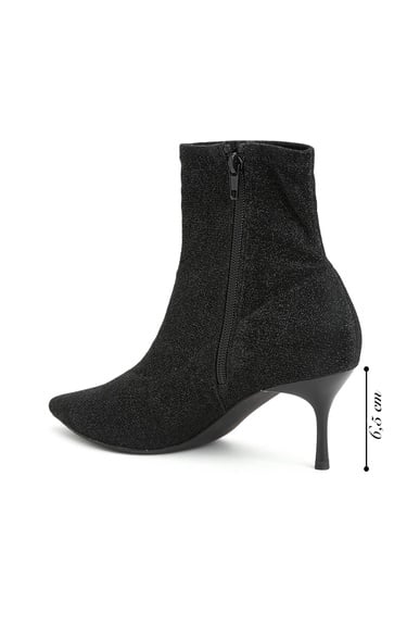  Divarese Kadın Siyah Desenli Bot