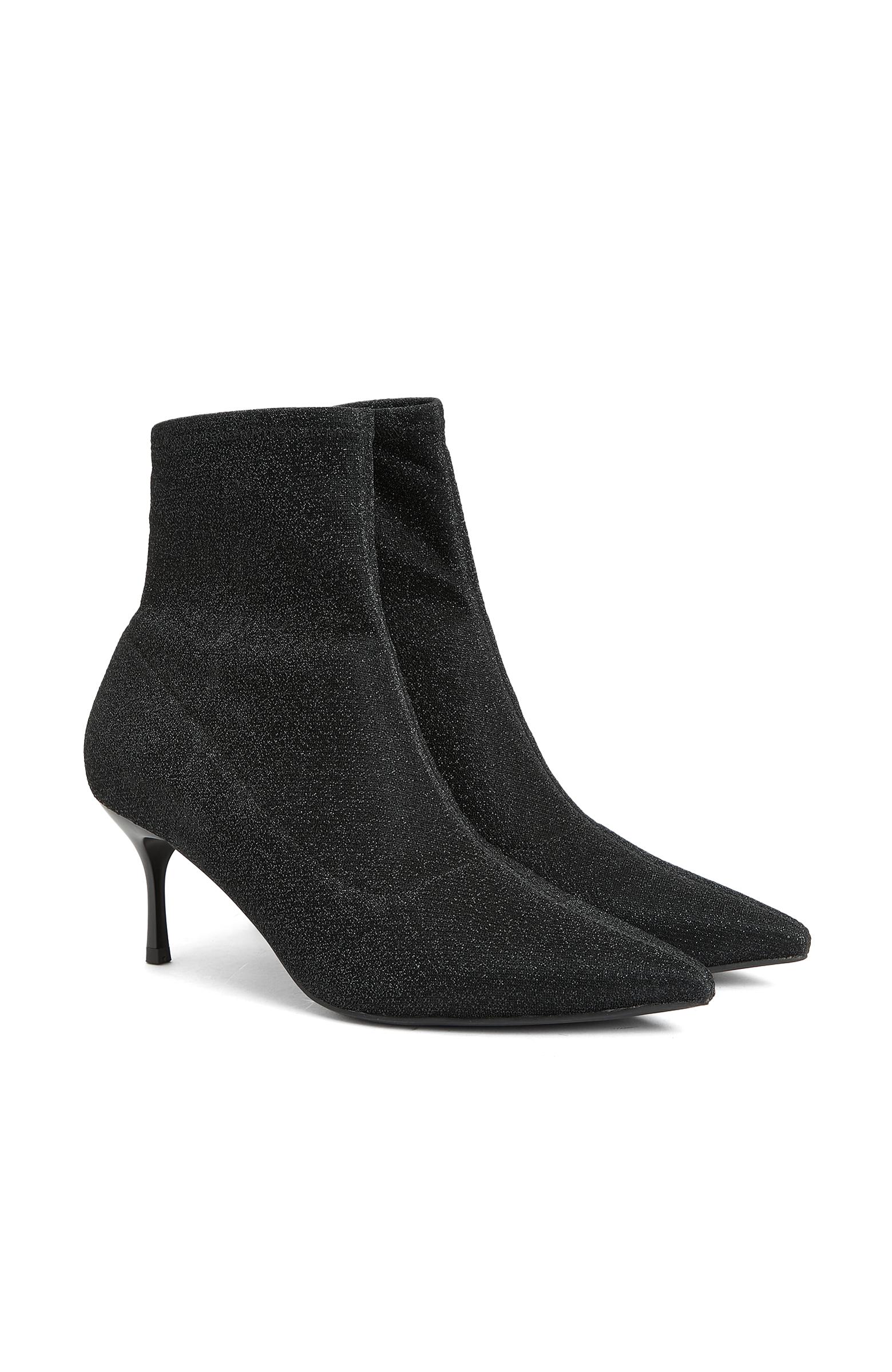 Divarese Divarese Kadın Siyah Desenli Bot FashFed'de! Siyah - 2. görsel