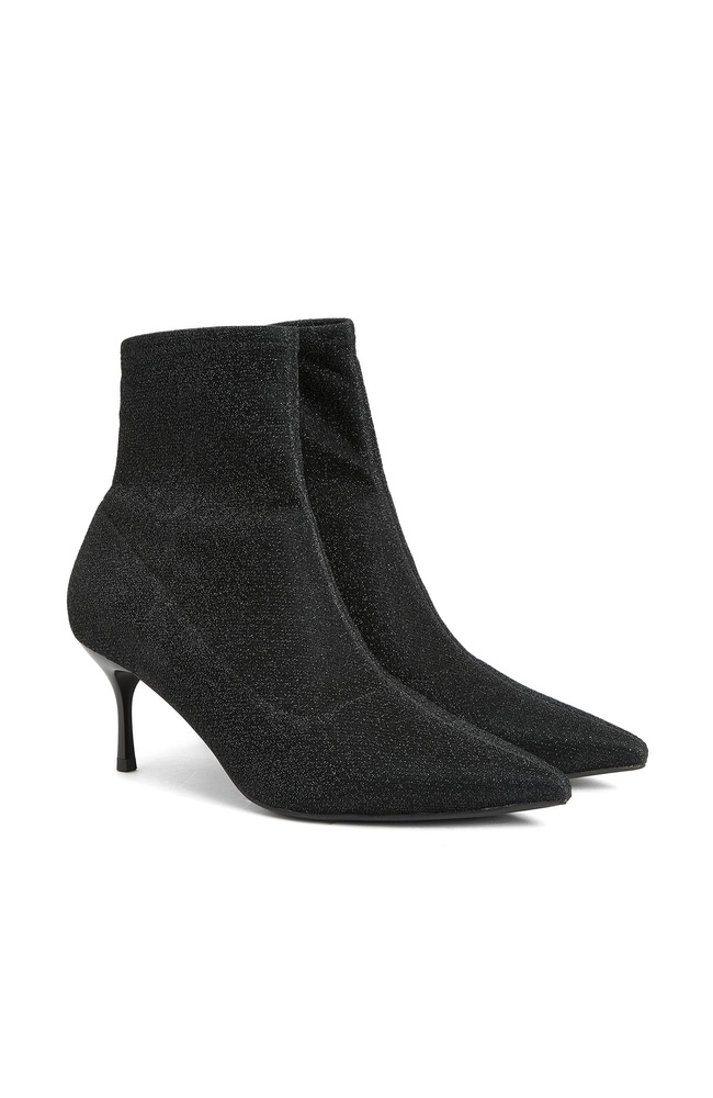  Divarese Kadın Siyah Desenli Bot