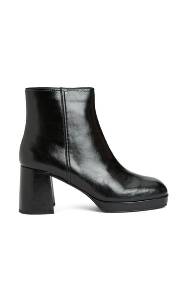  Divarese Kadın Siyah Topuklu Bot