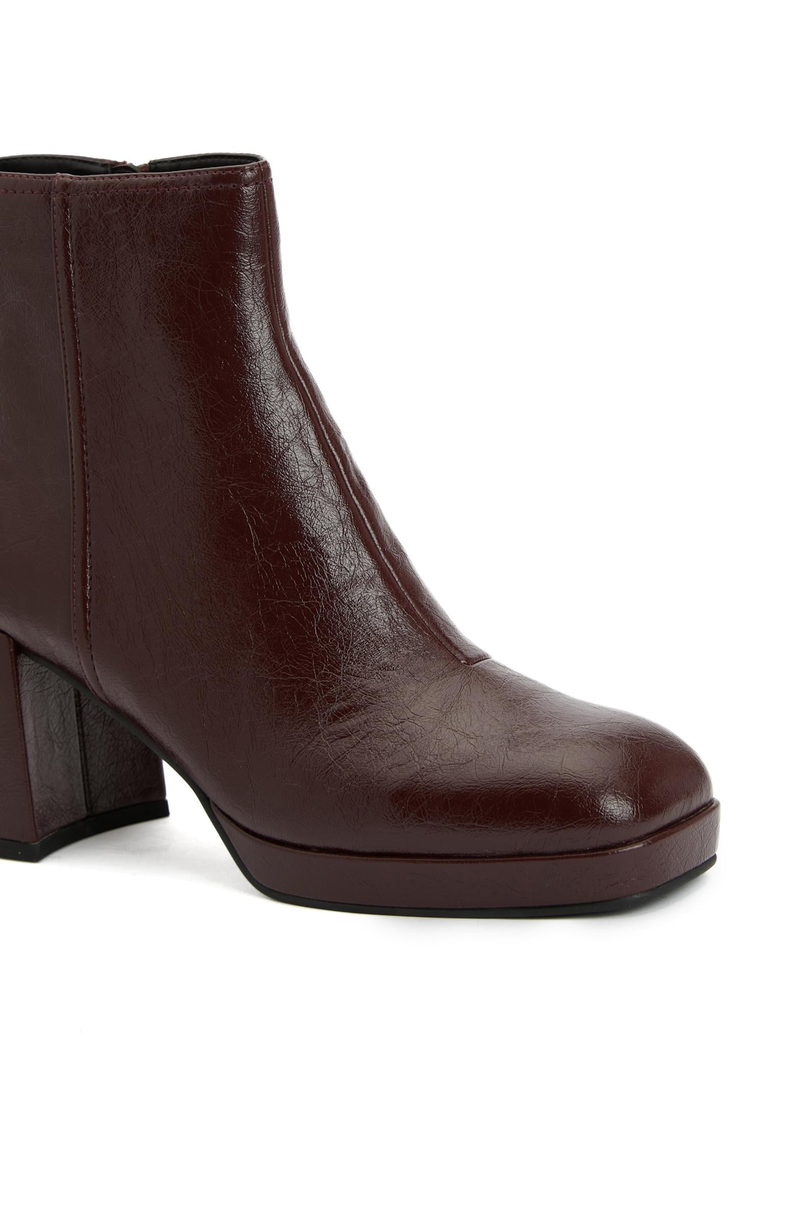  Divarese Kadın Bordo Bot