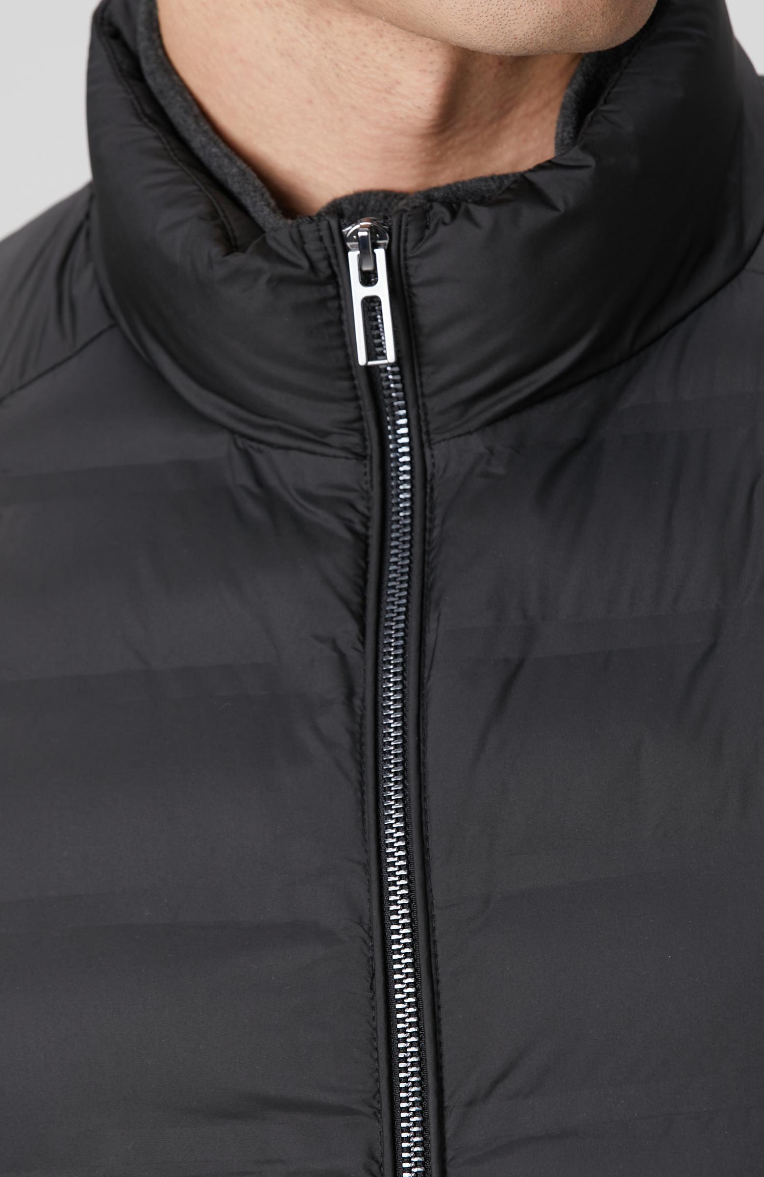  Network Erkek Siyah Puffer Mont