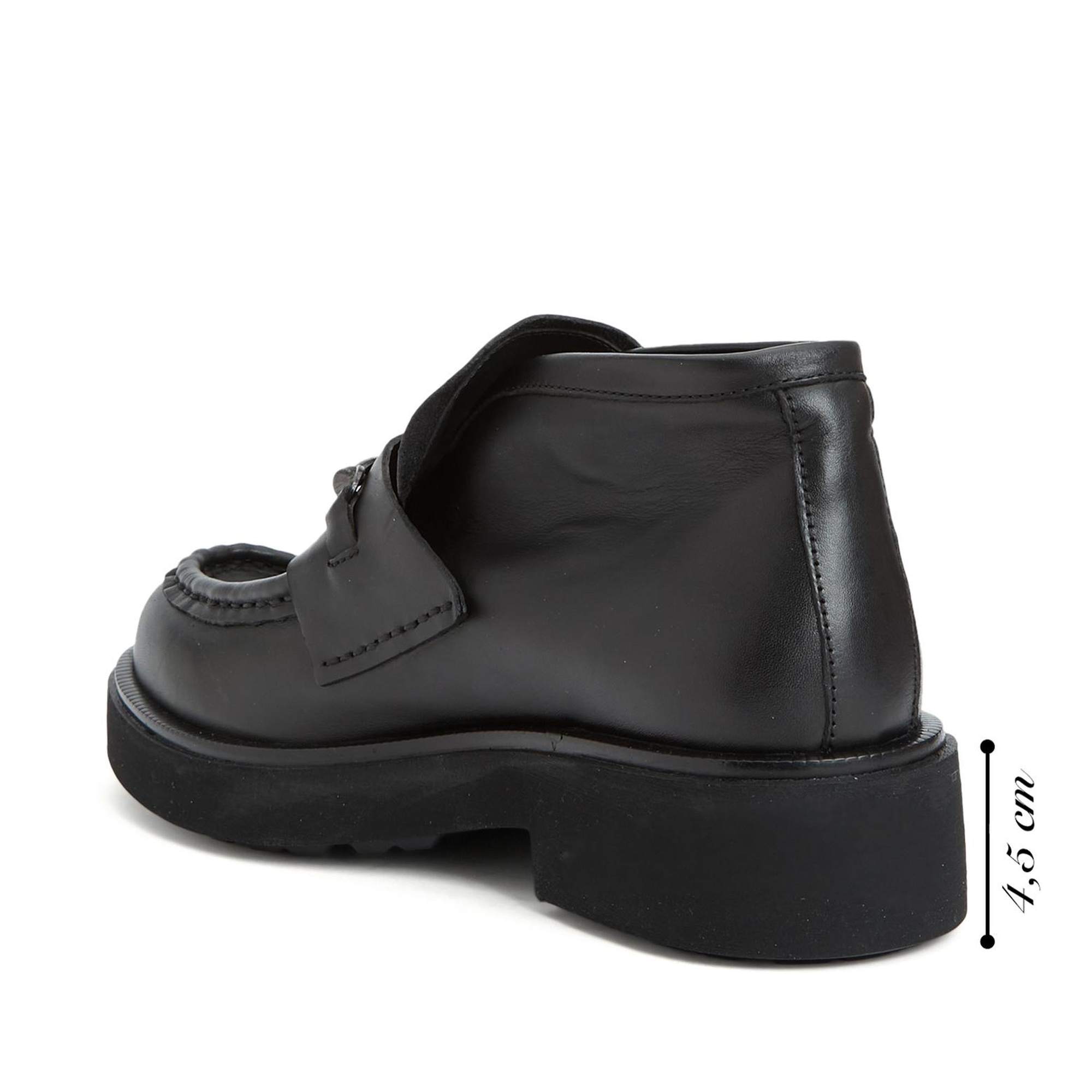 Divarese Kadın Siyah Deri Bot