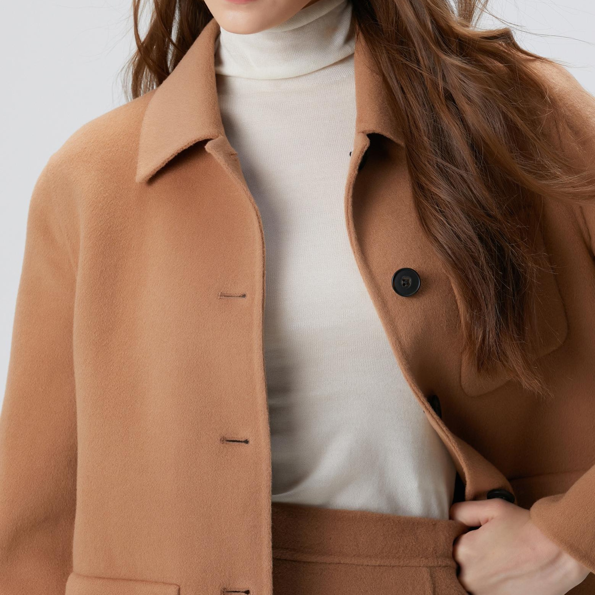 Network Kadın Limited Kırık Beyaz Yün Kazak