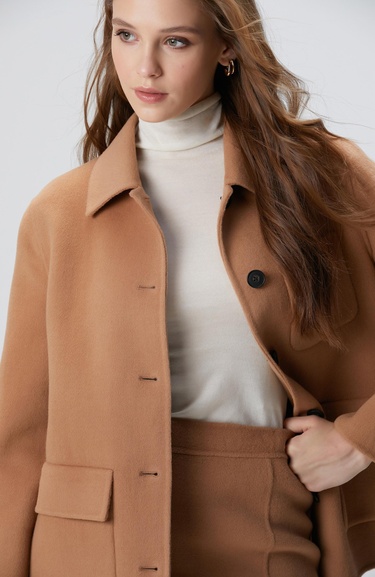  Network Kadın Limited Kırık Beyaz Yün Kazak