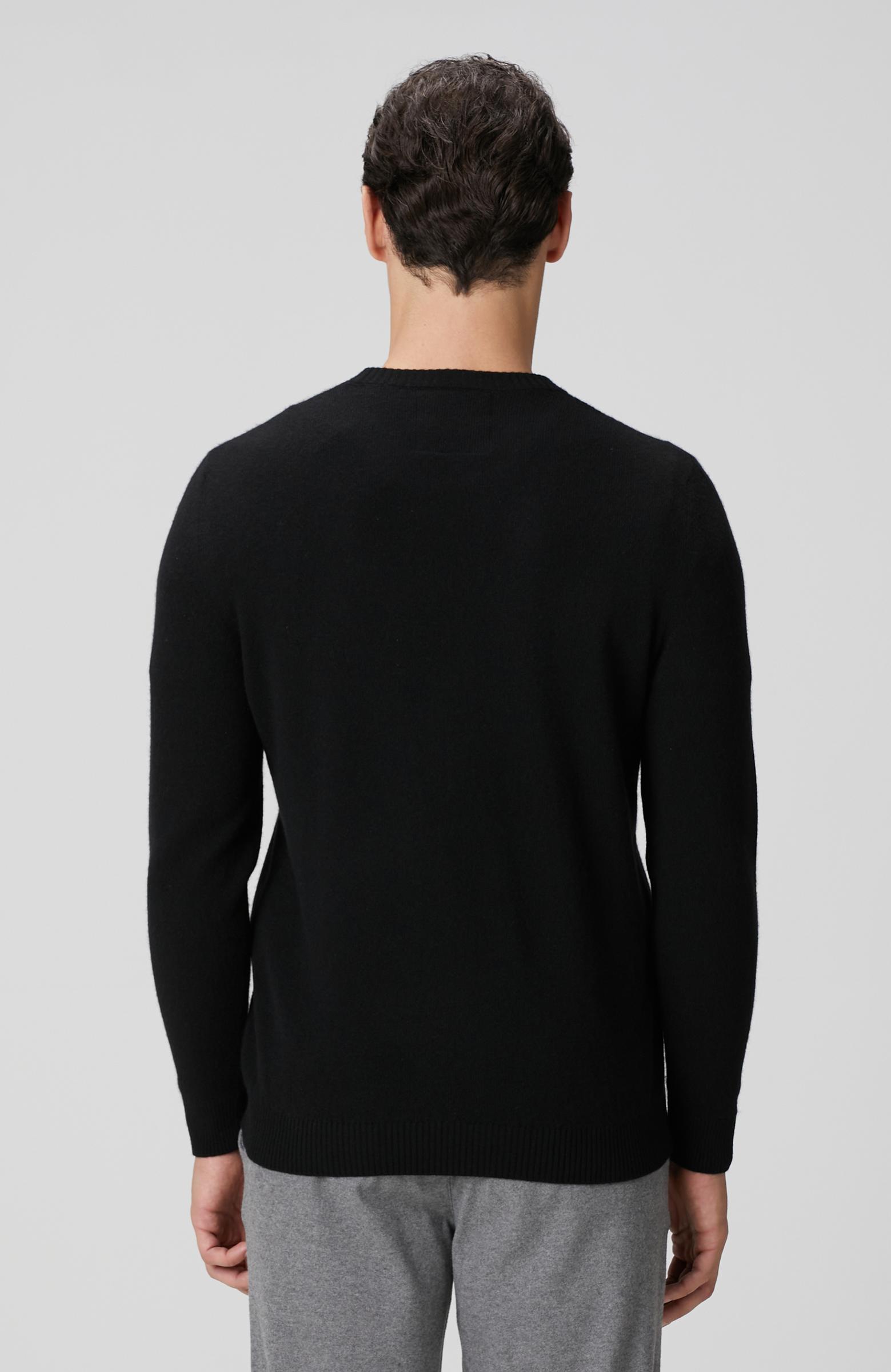 Network Erkek Limited Siyah Kaşmir Triko Kazak