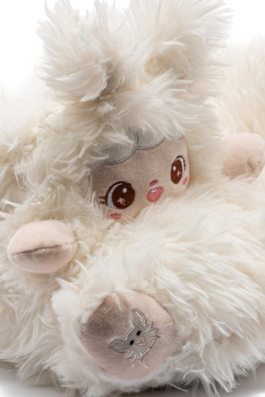  Lingo Kadın Hayvanlı Panduf Bej 36/41