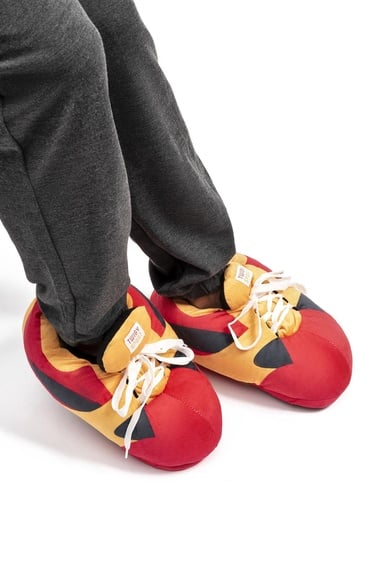  Sorty Unisex Hayvanlı Panduf Kırmızı 37/46