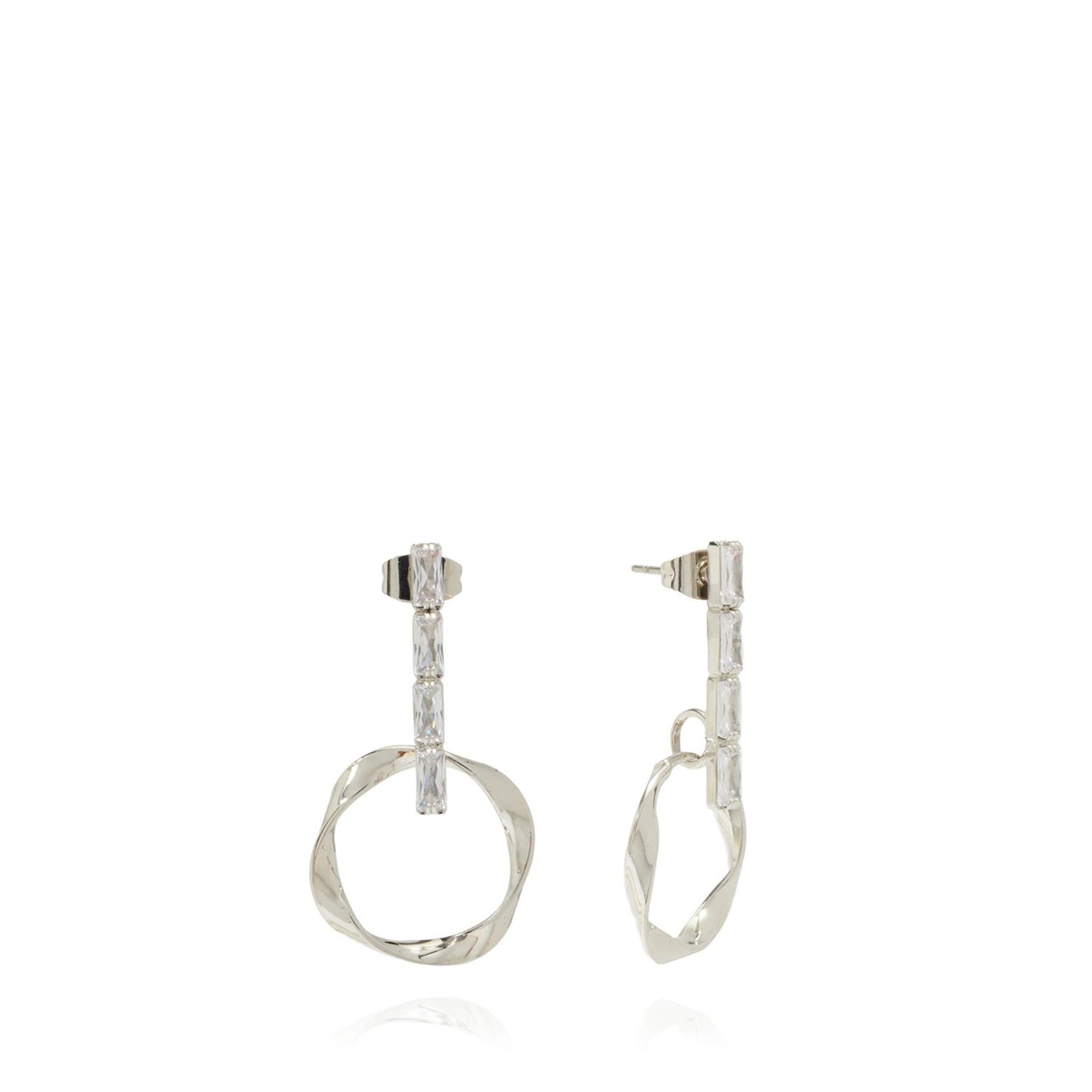 Network Kadın Silver Gümüş Rengi Küpe