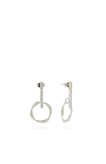  Network Kadın Silver Gümüş Rengi Küpe