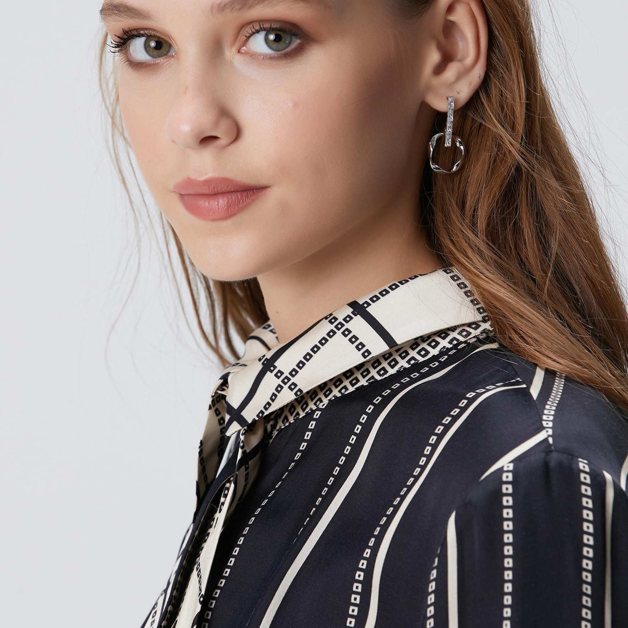 Network Kadın Silver Gümüş Rengi Küpe