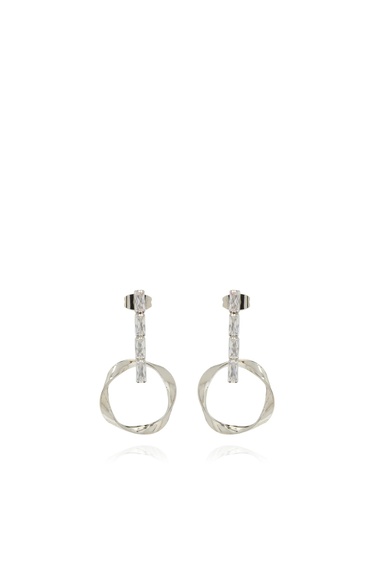  Network Kadın Silver Gümüş Rengi Küpe