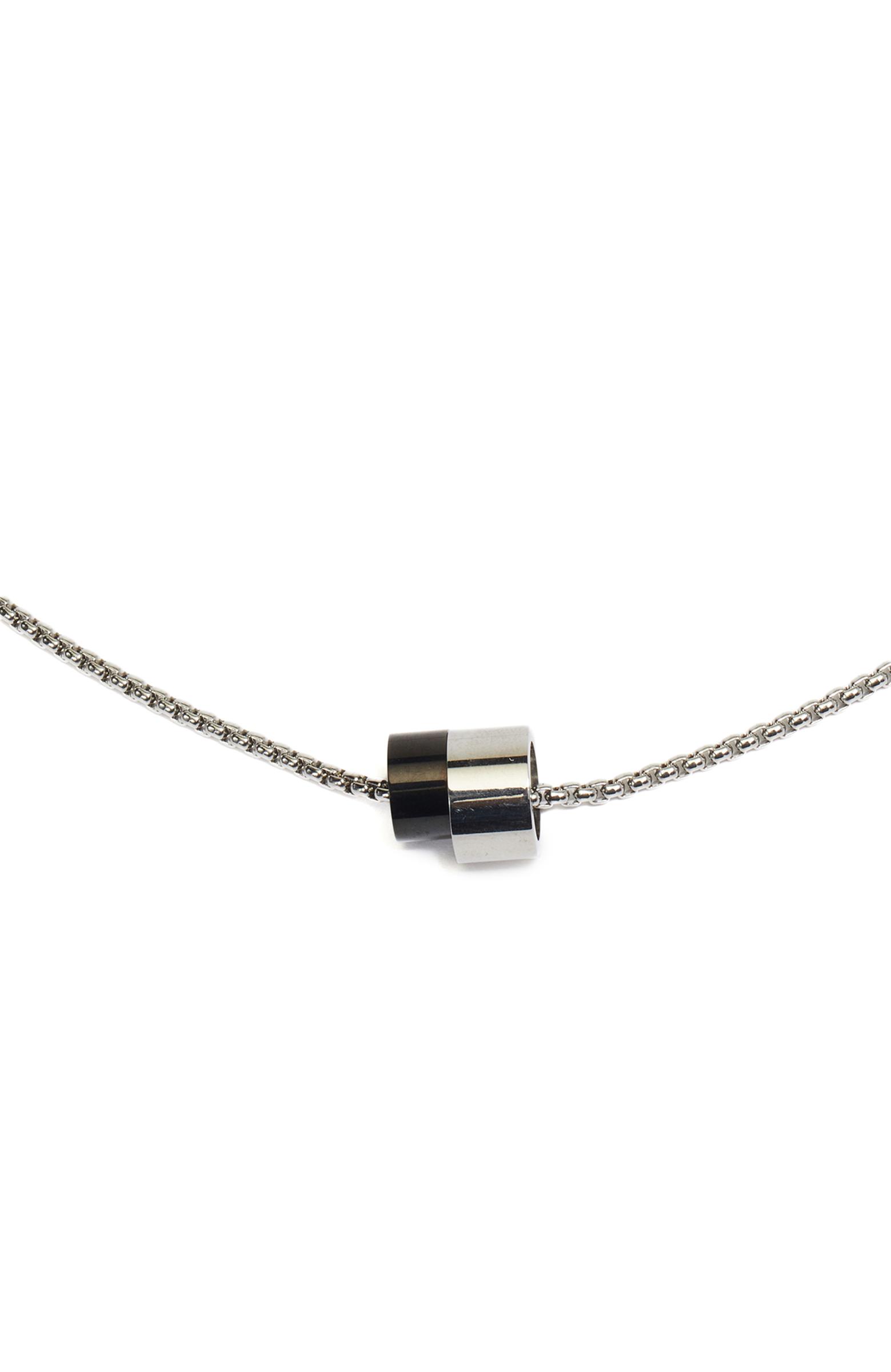 Network Erkek Silver Kolye