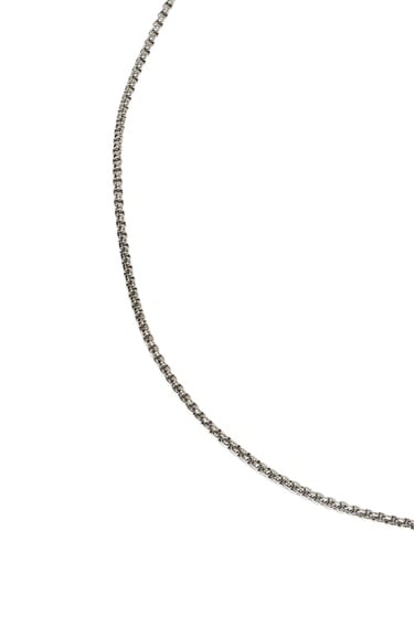  Network Erkek Silver Zincir Kolye