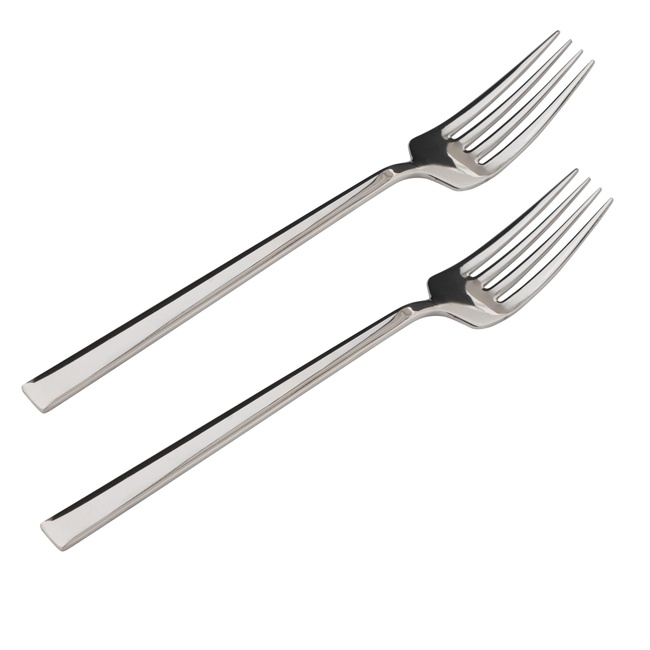  NEW PREMIUM STEEL  2'Lİ YEMEK ÇATALI