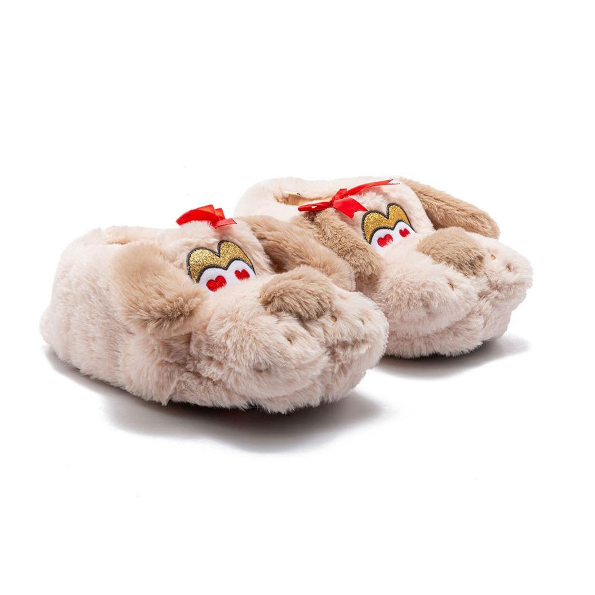 Ani Çocuk Hayvanlı Panduf Bej 30/35