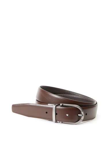  Network Erkek Kahverengi Deri Kemer