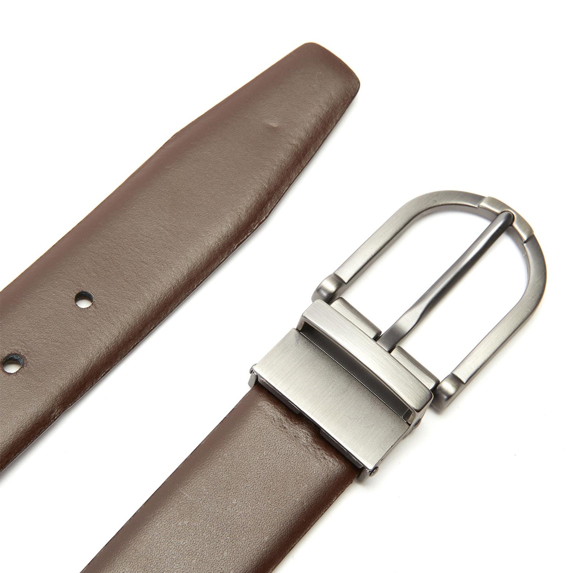 Network Erkek Kahverengi Deri Kemer