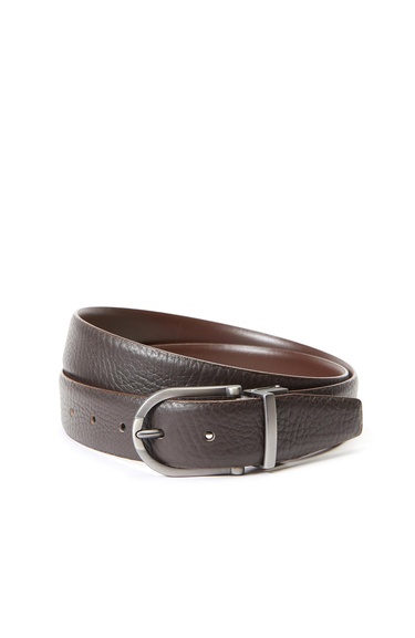  Network Erkek Kahverengi Deri Kemer