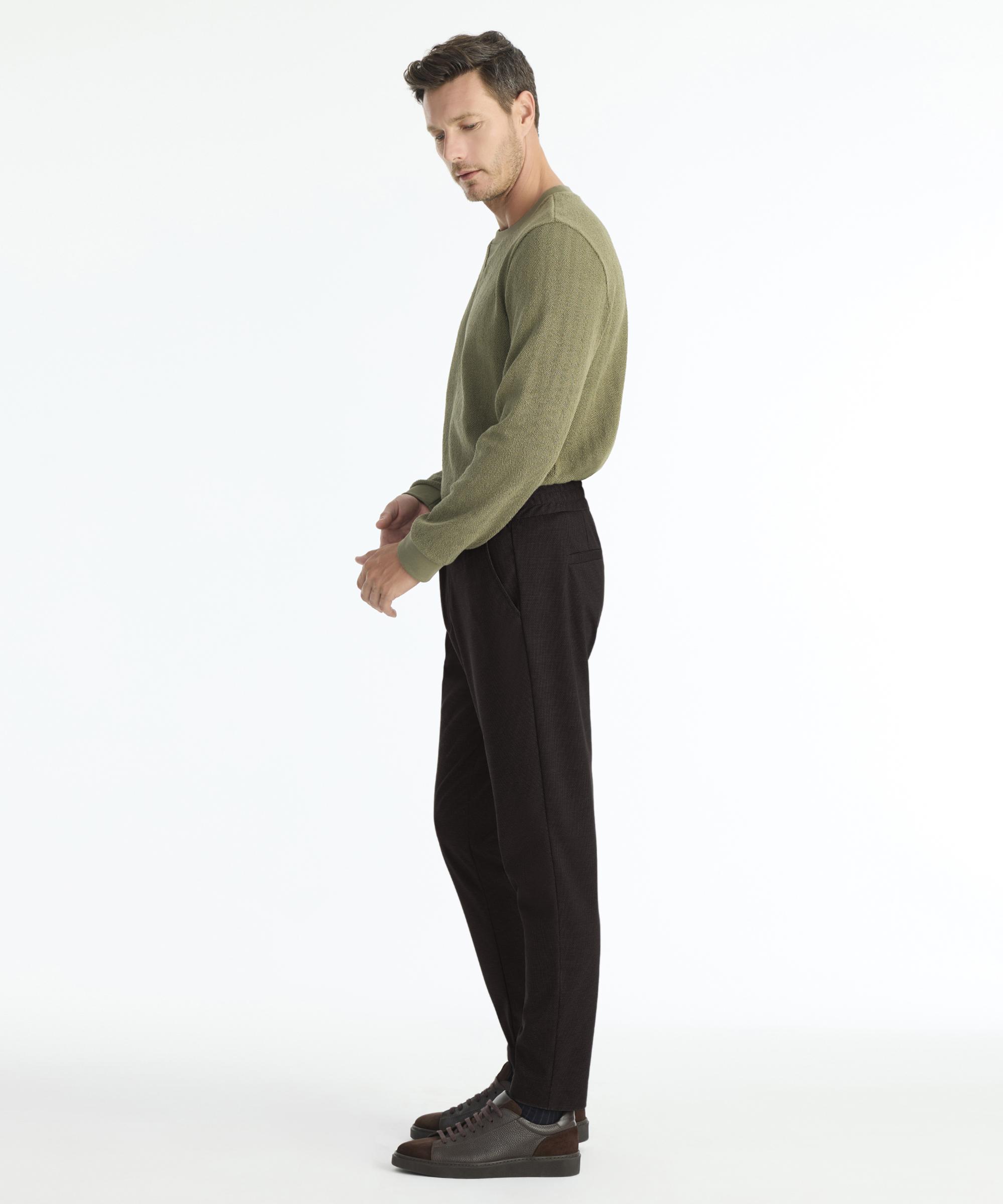  YARGICI Straight Beli Lastikli Pantolon