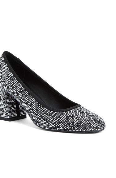  Divarese Kadın Silver Taşlı Topuklu Ayakkabı