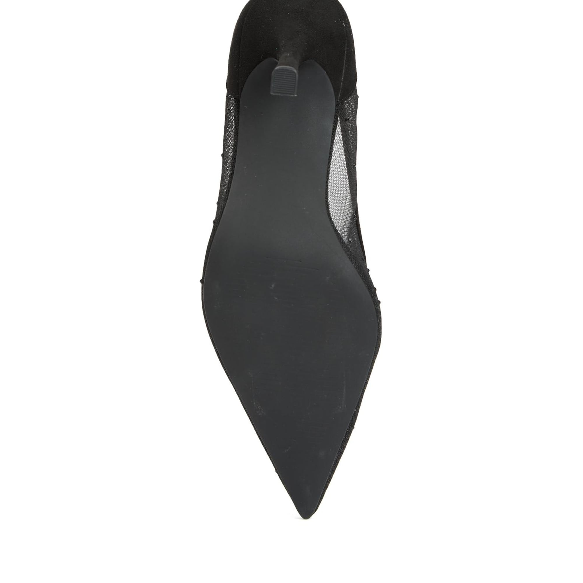 Divarese Kadın Siyah Taşlı Topuklu Ayakkabı