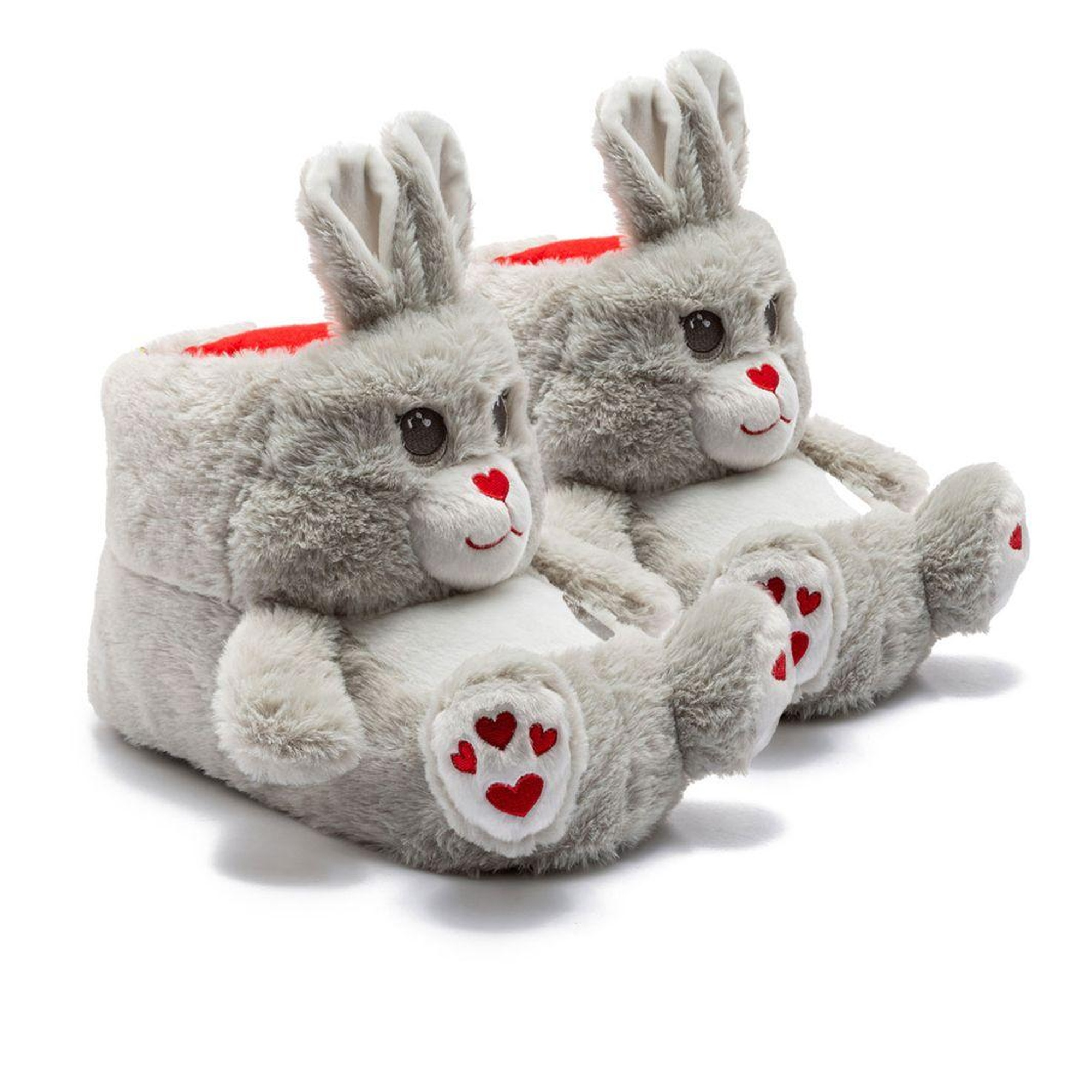 Rabi Çocuk Hayvanlı Panduf Gri 30/35