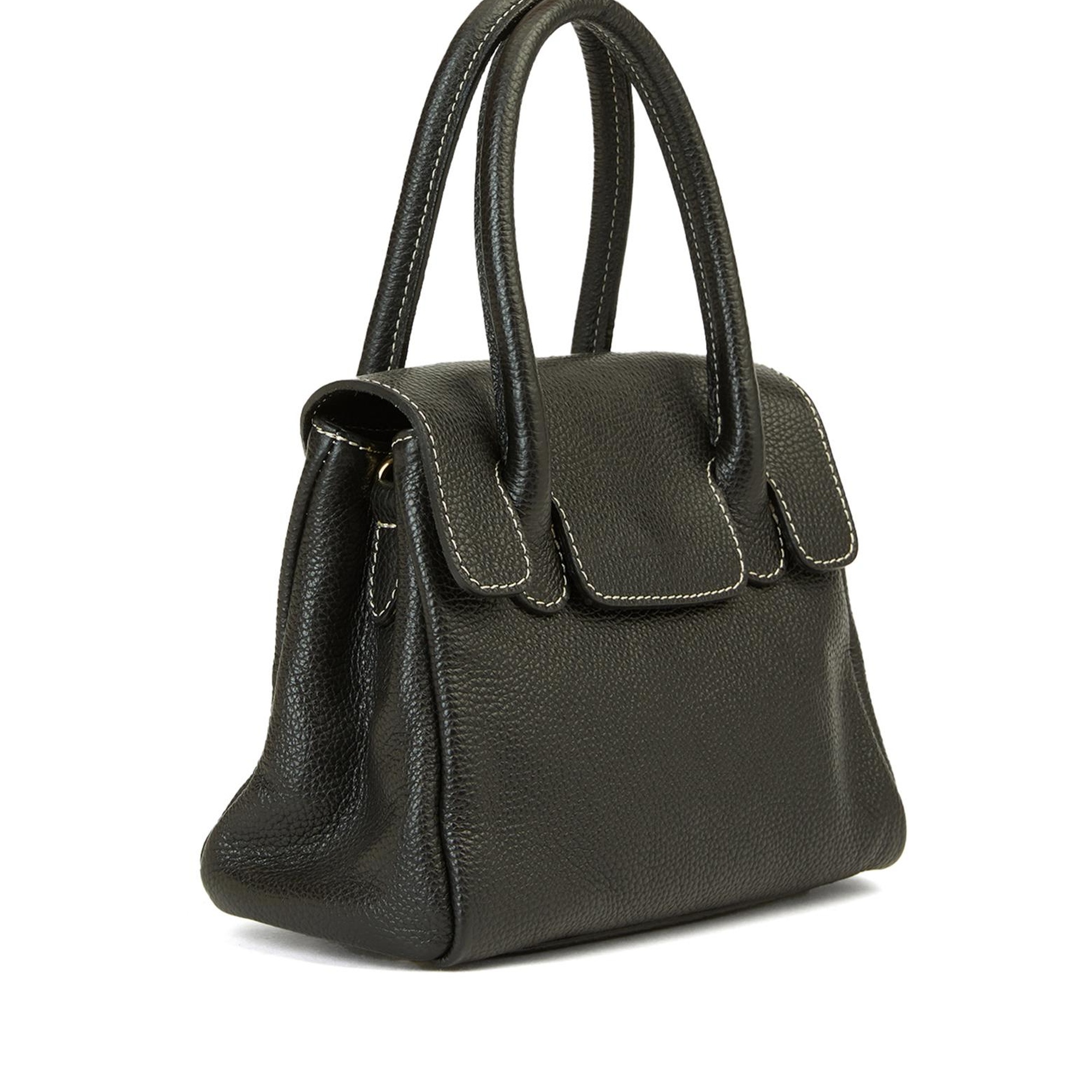 George Hogg Kadın Siyah Deri Çanta