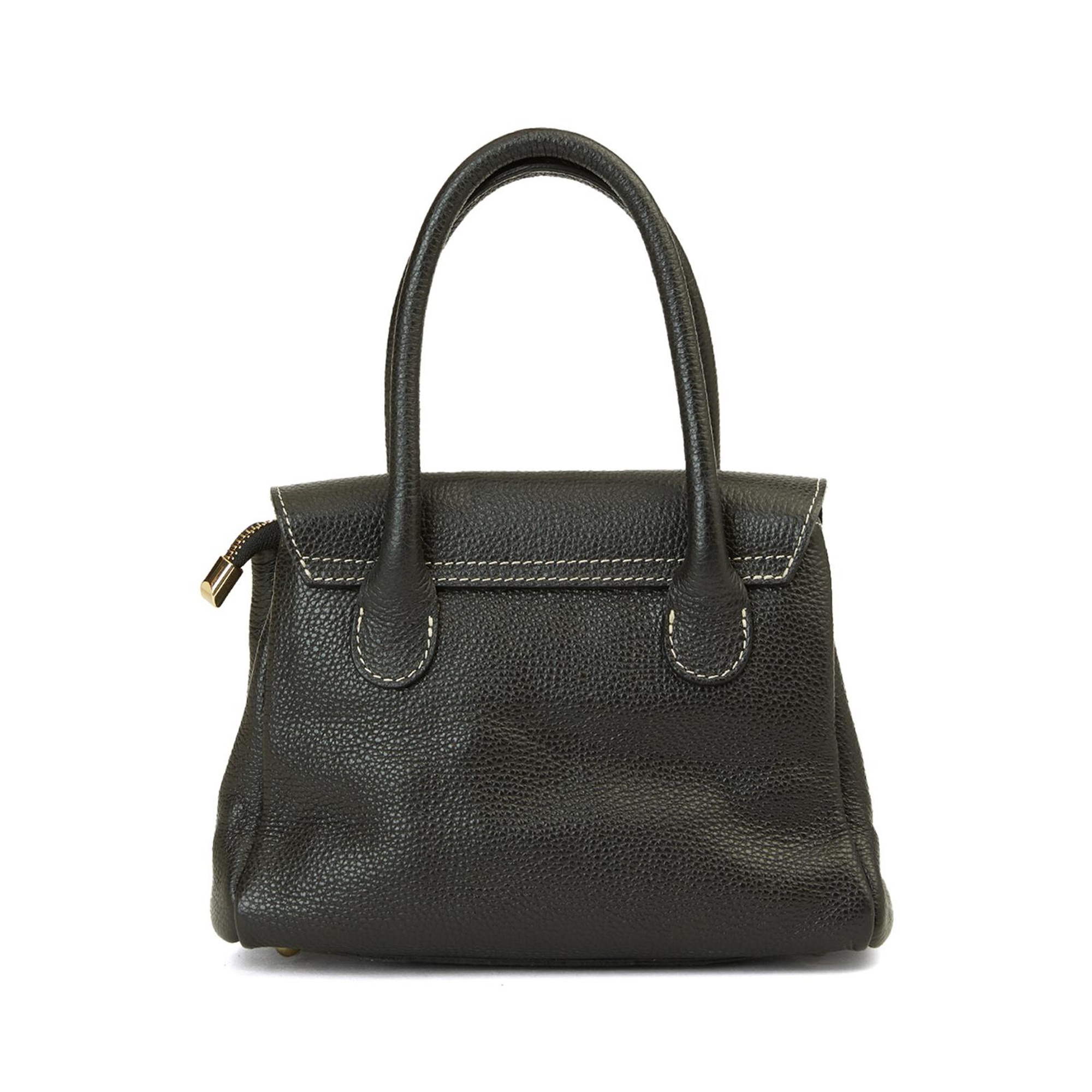 George Hogg Kadın Siyah Deri Çanta