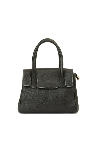  George Hogg Kadın Siyah Deri Çanta